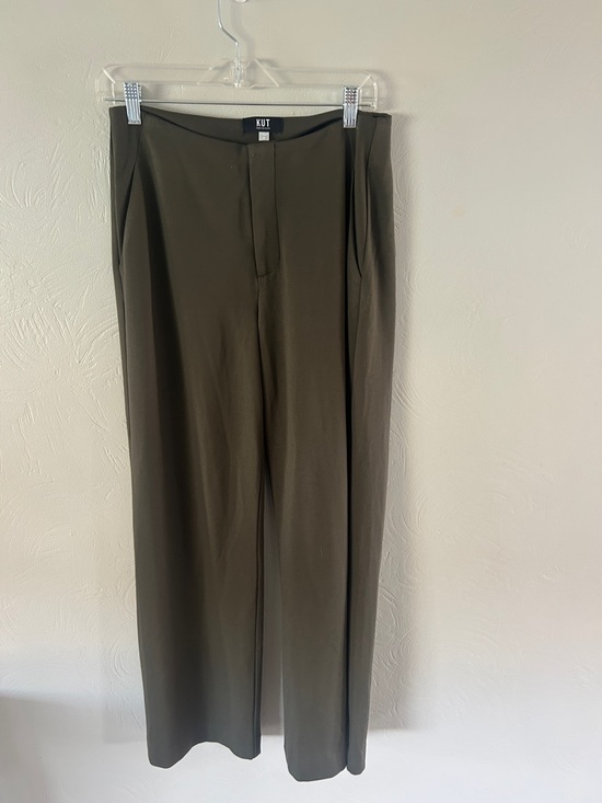 Kut from the Kloth Pants - Kut from the Kloth Green High Waisted Pant